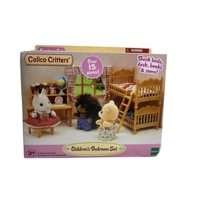 CALICO CRITTERS #CC1807 Children's Bedroom Set -  New Unopened